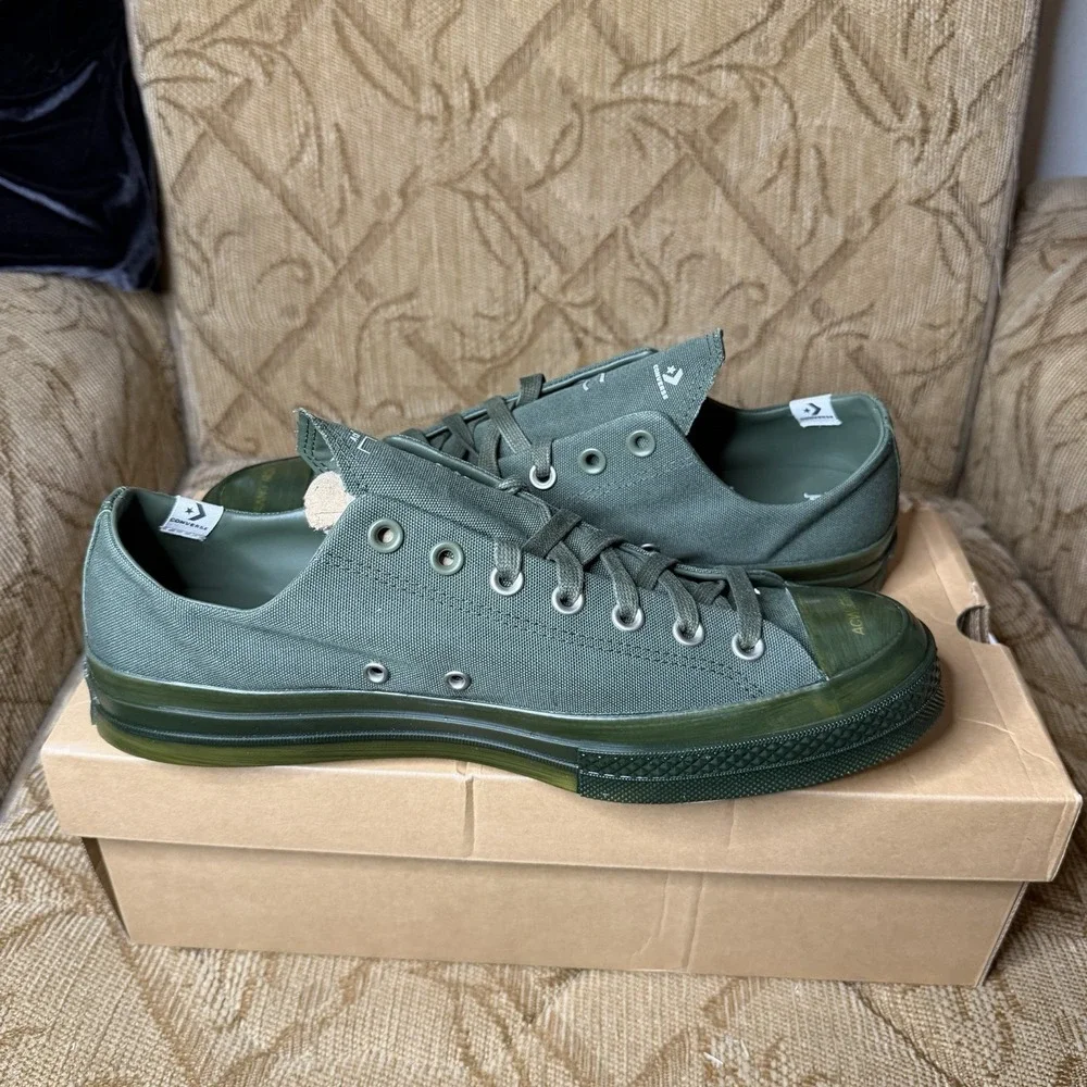Converse x A-Cold-Wall ACW Chuck 70 OX Low Pine Green A06688C Men's Shoe 10.5 - Picture 2 of 7